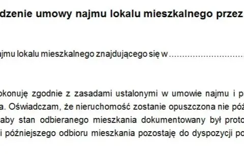 Jak napisać wypowiedzenie najmu mieszkania - uniknij błędów i problemów