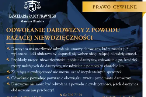 Cofnięcie darowizny nieruchomości – kiedy jest możliwe i jak to zrobić